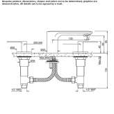 3-hole countertop washbasin tap Koka