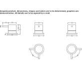 Washbasin tap in chrome-plated brass Elshout