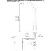 Infrared electronic faucet for public toilet Schofweg