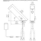 Infrared electronic faucet for public toilet Rrape