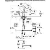 Countertop bidet faucet Vryses