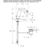 Countertop bidet tap with swivel spout Jasionow