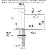 Countertop bidet faucet Kuhmo