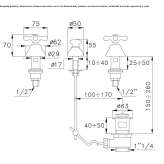 3-hole bidet faucet Okemos