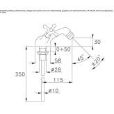 Bidet faucet with 1 hole Okemos