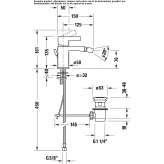 Countertop bidet faucet Beuna