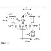 3-hole bidet faucet Putyla