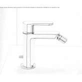 Countertop bidet faucet Chertsey