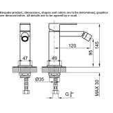 Bidet faucet with swivel spout Kohler