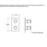 Bathtub faucet / shower faucet Ilford