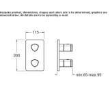 Bathtub faucet / shower faucet Ilford