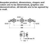 Bathtub faucet / shower faucet Horodnia