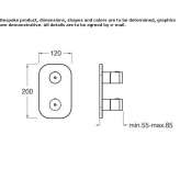 Bathtub faucet / shower faucet Itatuba