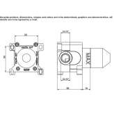 1-hole single lever shower faucet Mutters