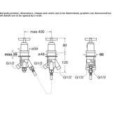 2-hole bathtub faucet with diverter Horodnia