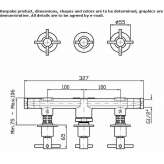 Stainless steel bath/shower faucet Nidzica