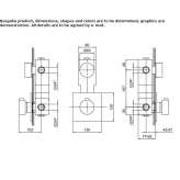 2-hole thermostatic shower and bathtub faucet Scobey