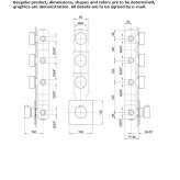 4-hole thermostatic shower and bathtub faucet Scobey