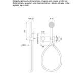 Set of wall-mounted faucets for a bathtub/shower Anaya