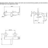 External single-lever bathtub faucet Breo