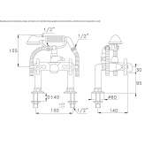 Bathtub faucet / shower faucet Okemos