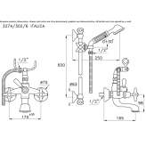 2-hole shower tap Elsdorf