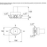 Thermostatic shower faucet Gotor