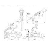 Bathtub faucet / shower faucet Okemos