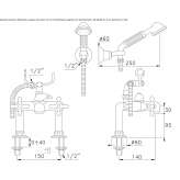 Bathtub faucet / shower faucet Okemos