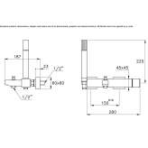 Bathtub faucet / shower faucet Dural