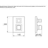 Thermostatic shower faucet Dural