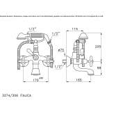 2-hole shower tap Elsdorf