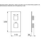 Shower faucet with diverter Cortona