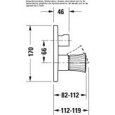 Wall-mounted bathtub faucet with a switch Truckee