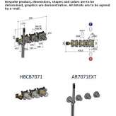 Thermostatic stainless steel bathtub faucet Lipova