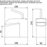 1-hole bathtub faucet Comabbio