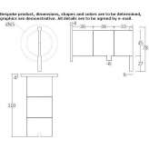 Wall-mounted bathtub and shower faucet Glubokiy