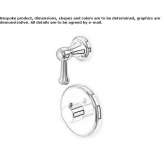 2-hole, concealed shower faucet Solarino