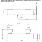 Outdoor 2 Hole Shower Faucet Colima