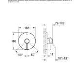 Single-lever shower faucet Vryses