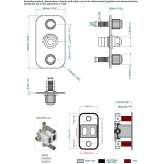 Termostat z 2 zaworami Pacora