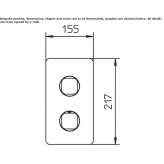 Thermostatic concealed shower faucet Kechi