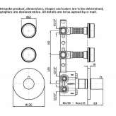 Thermostatic shower faucet Skorzec