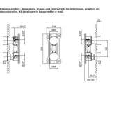 2-hole shower faucet with diverter Scobey