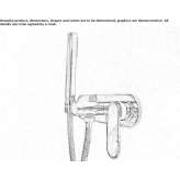 Shower faucet with a hand shower Oronz