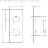 2-hole thermostatic shower faucet Jedwabno