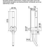 Shower faucet with a hand shower Alfdorf
