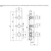 Thermostatic stainless steel shower faucet Kuhmo