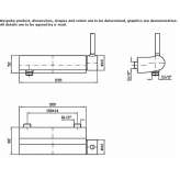 Outdoor, single-lever, metal shower faucet Byram