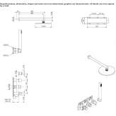 5-hole stainless steel thermostatic shower set with hand shower Fyfield